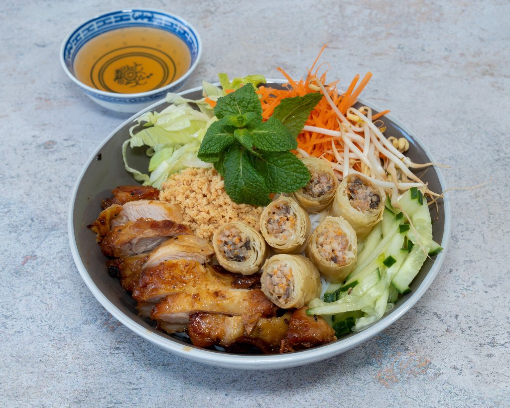 photo bobun au poulet